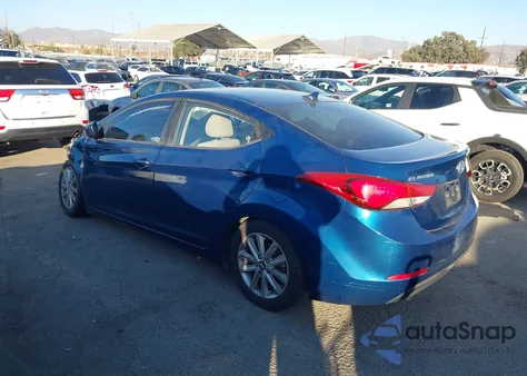 2014 Hyundai Elantra Se z USA, uszkodzony, nr VIN KMHDH4AE6EU156650